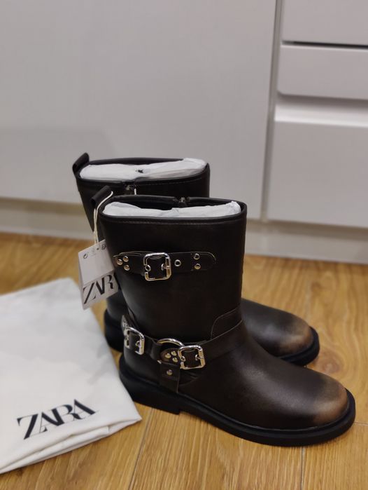 Kozaki kozaczki dla dziewczynki Zara rozm.35