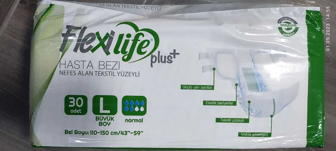 Памперсы для взрослых  Flexi life plus L 30 шт.