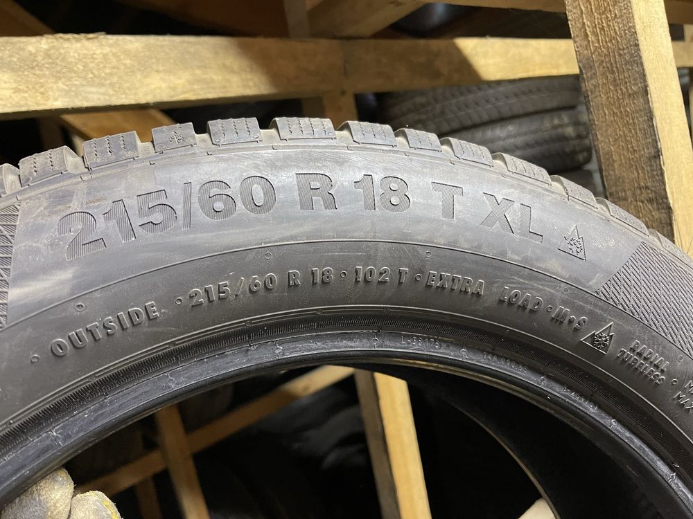Зима стан новий 215/60R18 Continental TS850P MO SSR 2шт 2023рік