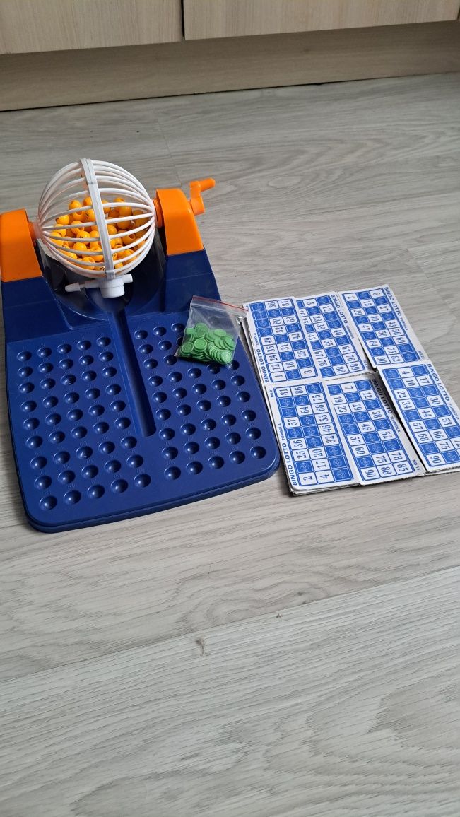 Gra Bingo Dromader 48 kart 90 numerów. Gra stołowa Bingo. Gra loteria