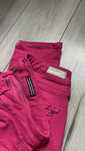Spodnie Tommy Hilfiger 32/32 Como RW Jegging fit damskie jeansy różowe