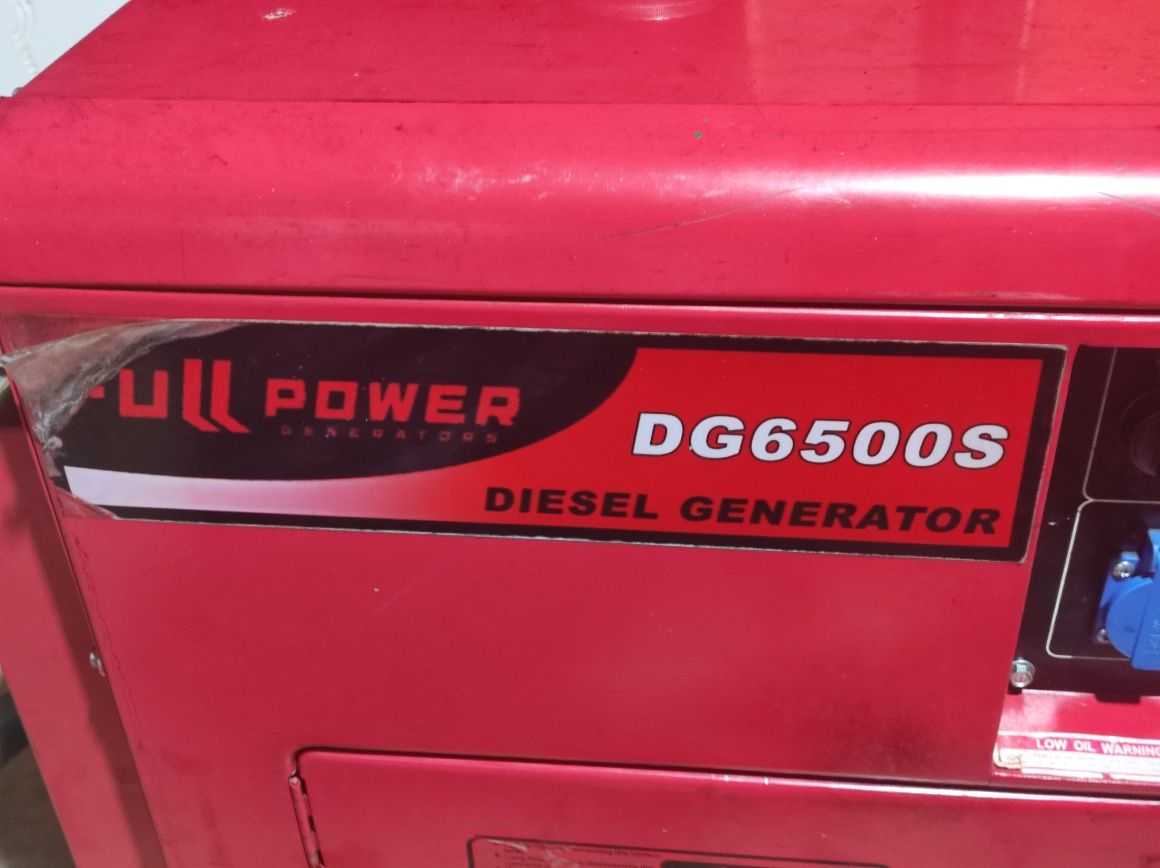 Дизельный генератор fullpower 6500s