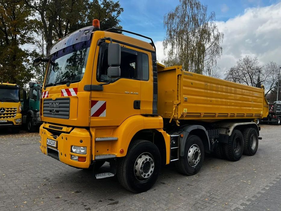 MAN TGA 35.440  Man TGA 35.440 8x4 wywrotka 3-stronna Dautel 2008r