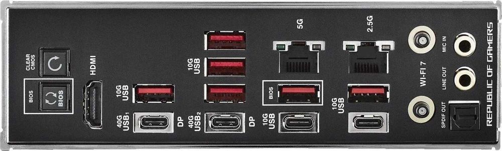 Материнська плата ASUS ROG CROSSHAIR X870E HERO AM5 amd ryzen Нова