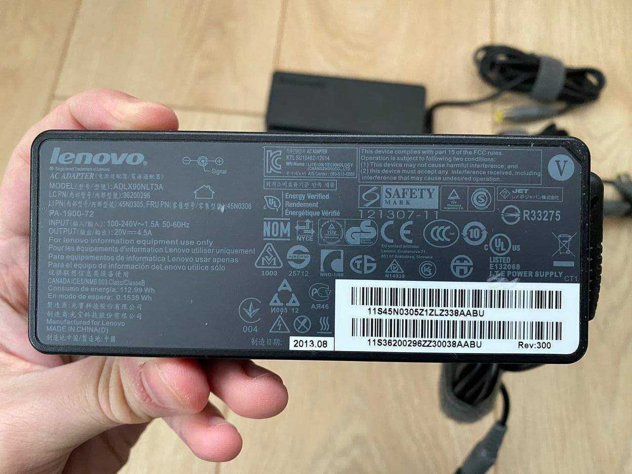 Блок живлення Lenovo 20V 4.5A 7.9*5.5мм+usb pin ОРИГІНАЛ