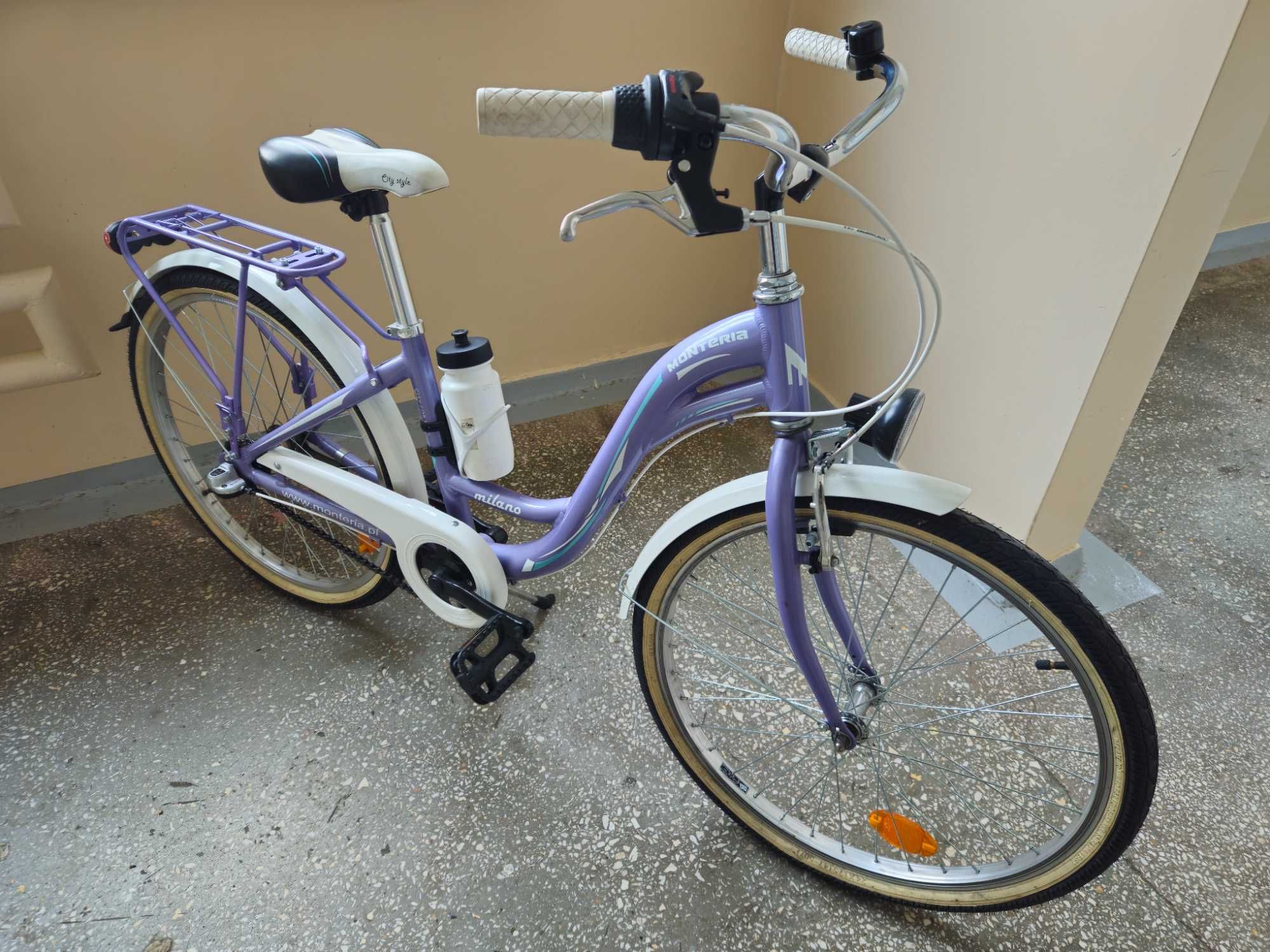 Sprzedam rower miejski dziewczęcy Monteria Milano 24"