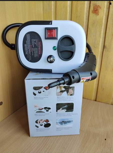 Потужний компактний пароочисник дезінфектор 2500 W /  Пароочиститель