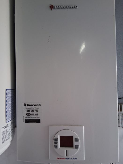 Esquentador vulcano+ oferta botija e redutor