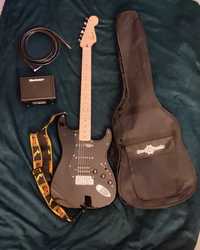 Zestaw Squier Sonic Stratocaster HSS + akcesoria