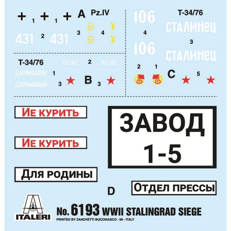 Stalingrad Siege 1942 model diorama 1/72 Italeri 6193