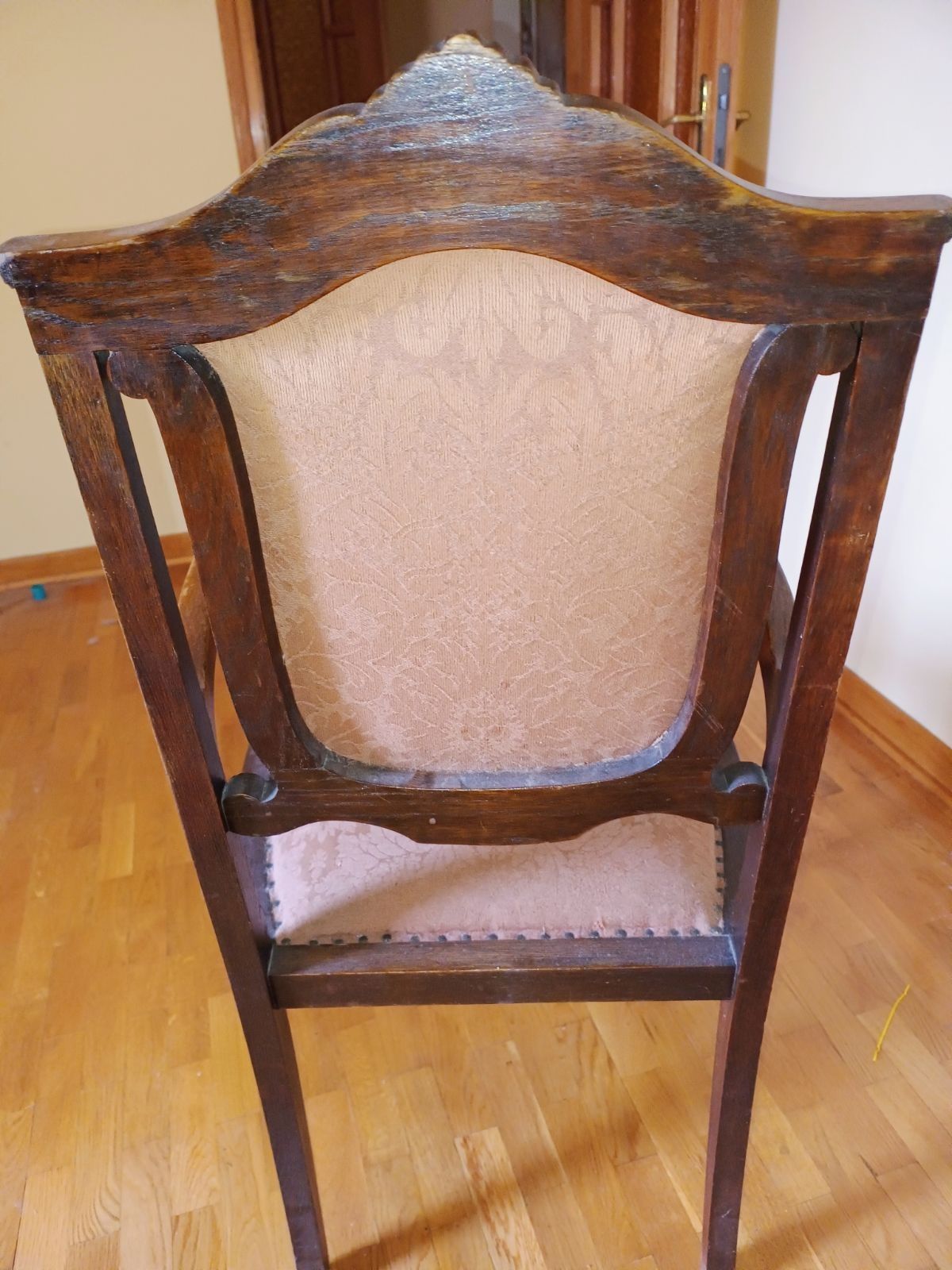 Stół i dwa krzesła antyk