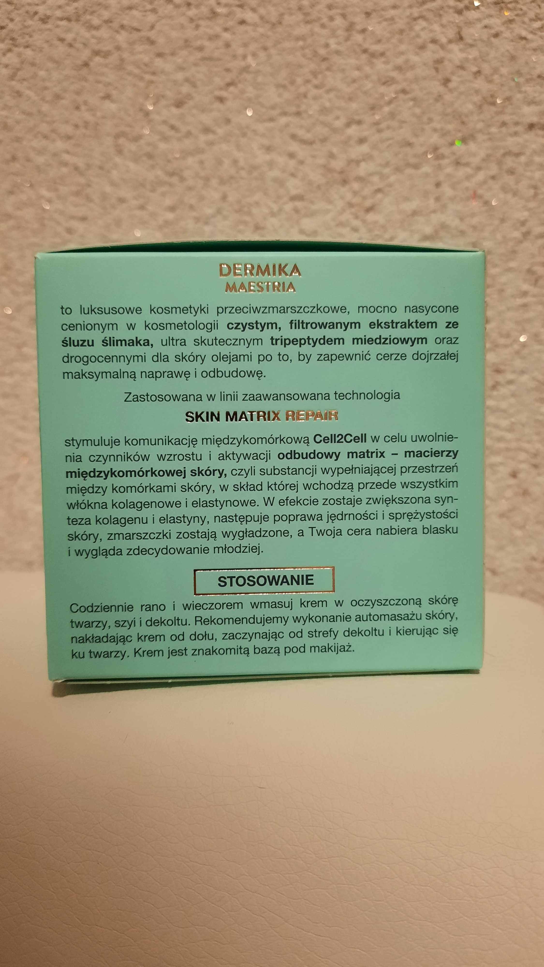 Dermika Maestria Luksusowy krem przeciwzmarszczkowy 60+