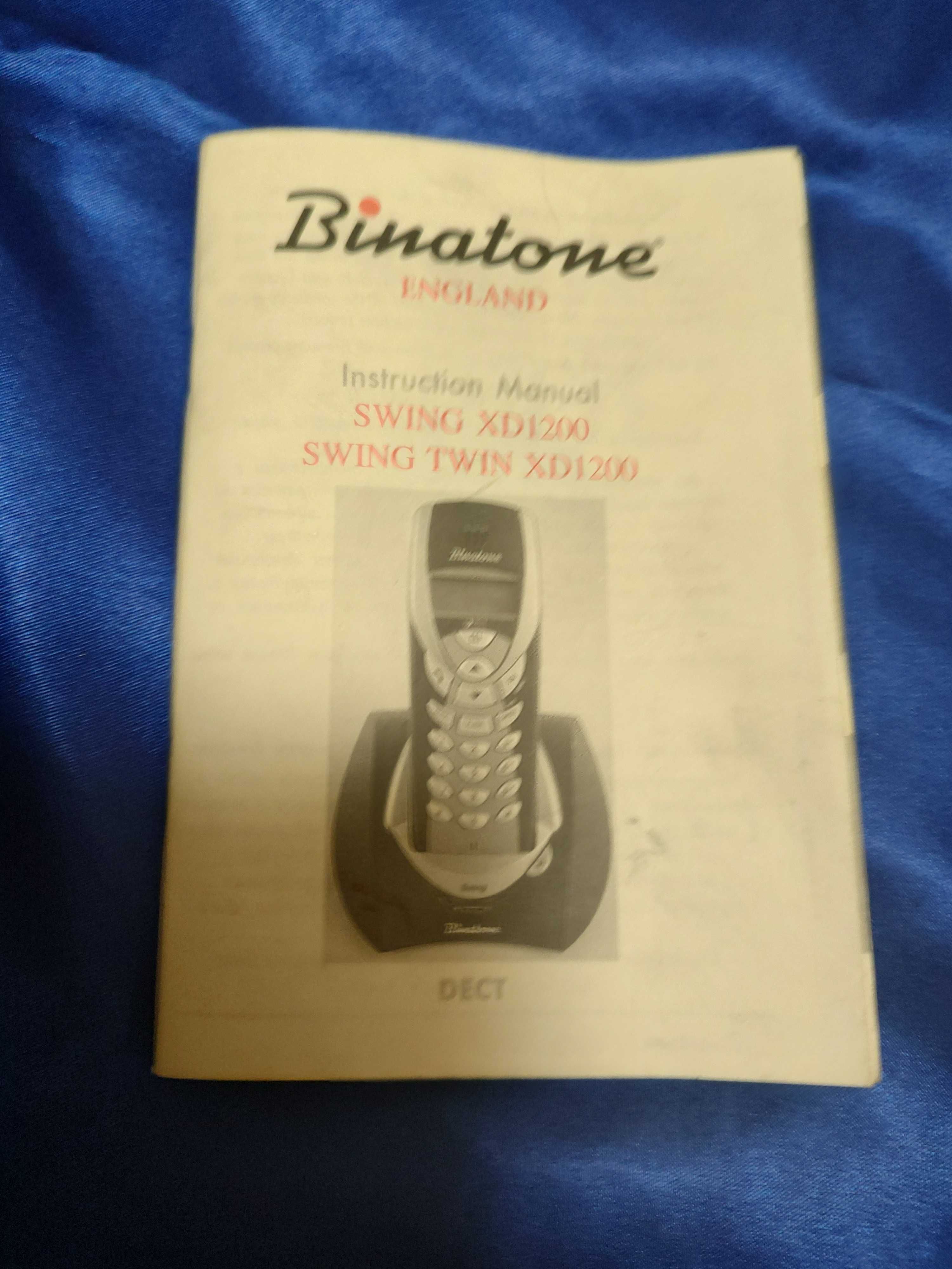 Радіотелефон Binatone Swing Twin XD1200