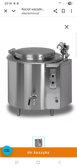 Kocioł warzelny elektryczny Lozamet 300l