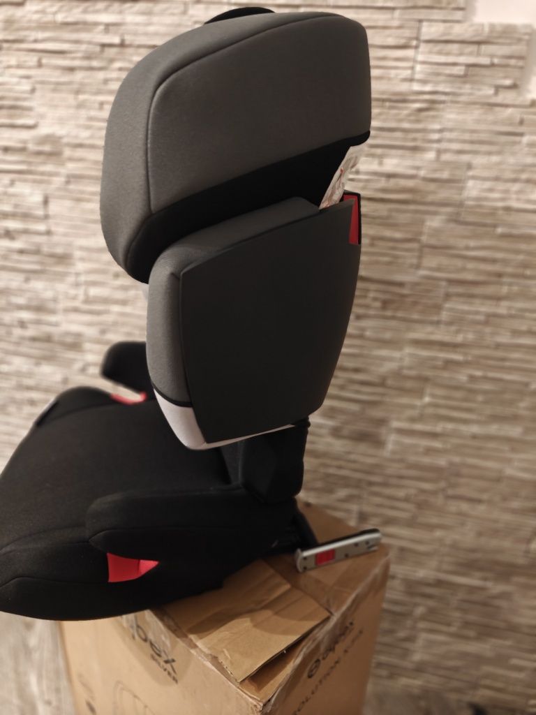 Nowy fotelik Cybex 15-36 ISOFIX, ADAC