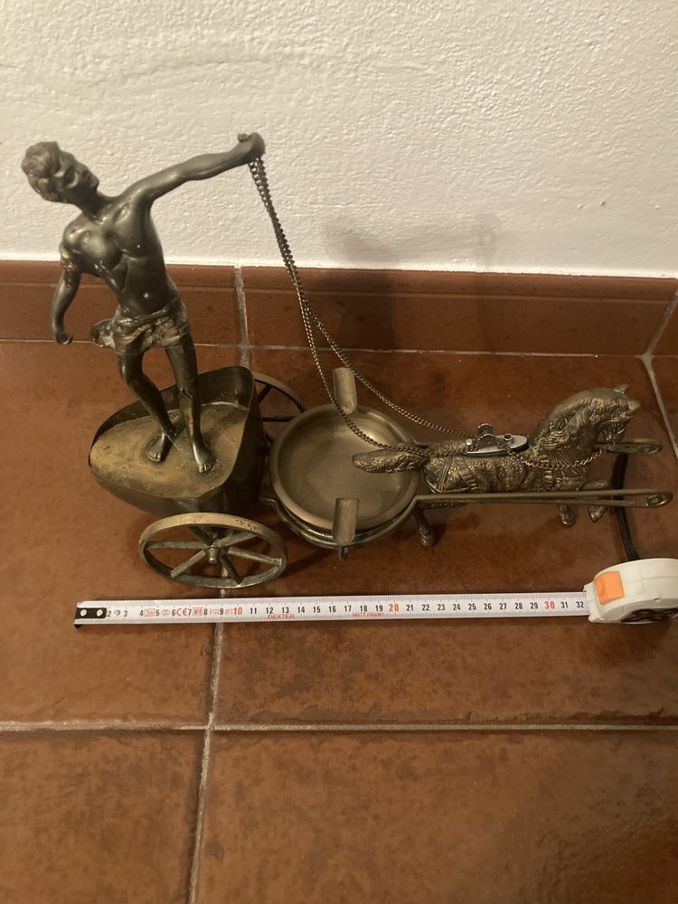 Cinzeiro único vintage (carroça)