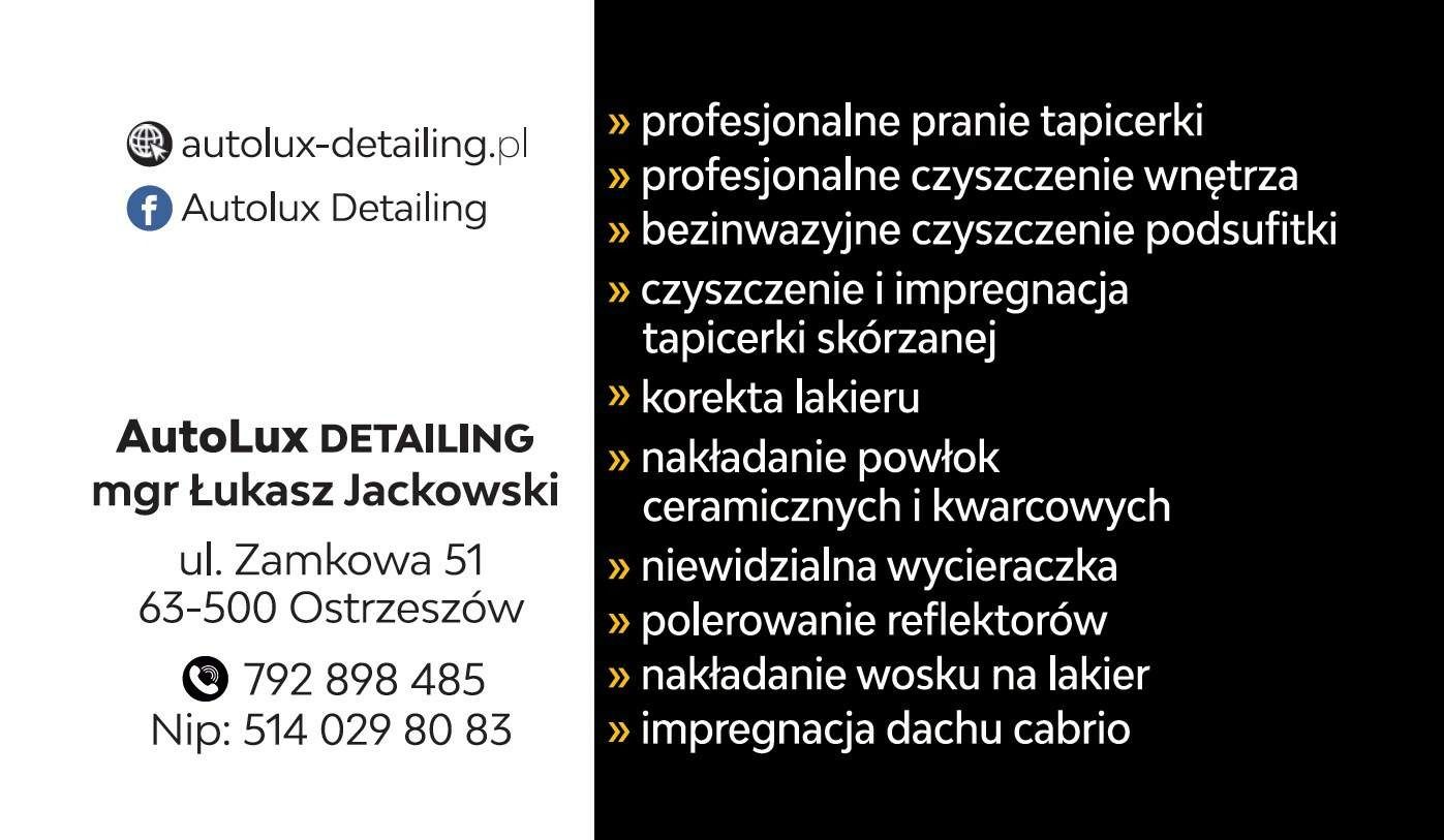 POLEROWANIE lakieru, reflektorów, pranie tapicerki, detailing