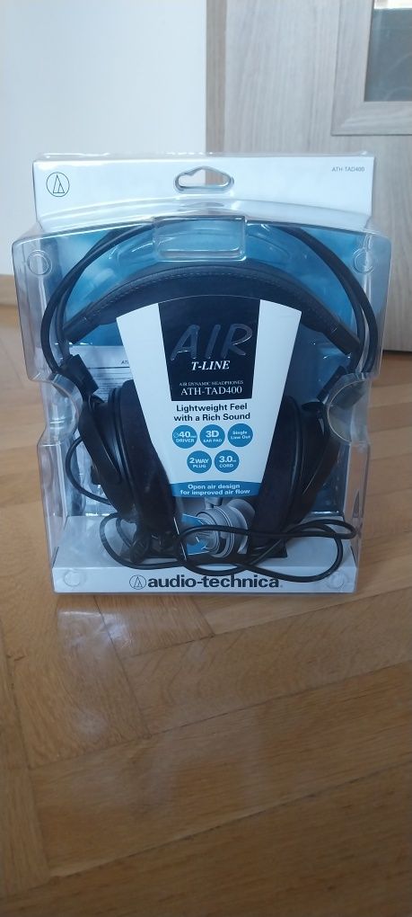 Audio - Technica ATH TAD400 słuchawki wokółuszne otwarte