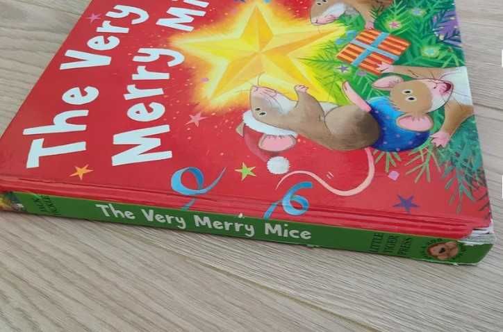 Pop Up Книга "The Very Merry Mice" об'ємна 3D книга-розкладушка