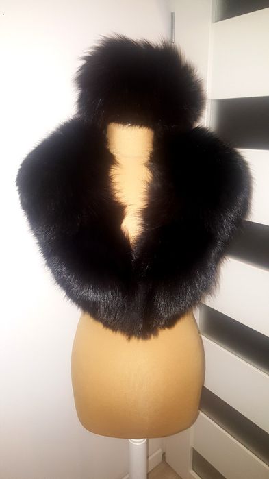 Czapka Szal Etola naturalny LIS