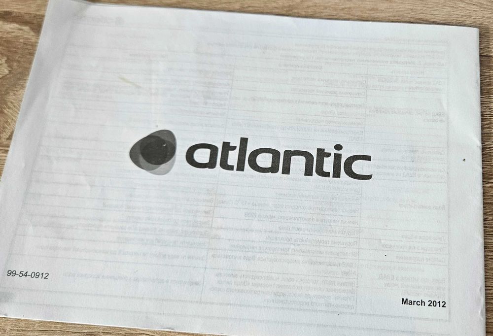 Бойлер-водонагреватель Atlantic 100 л