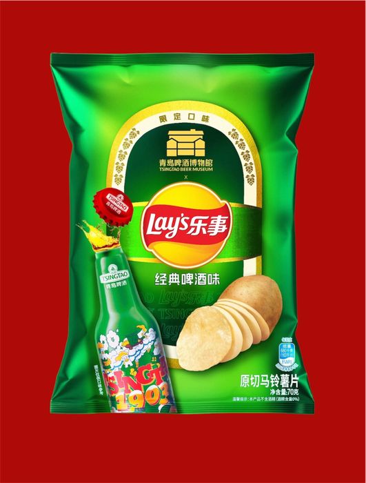 Чіпси зі смаком «Класичне пиво»