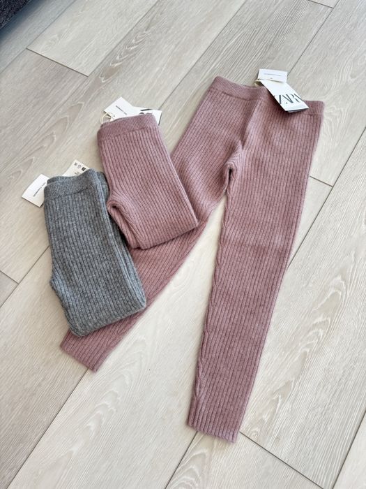 Легінси zara кашемір 100% на дівчинку 98  штани