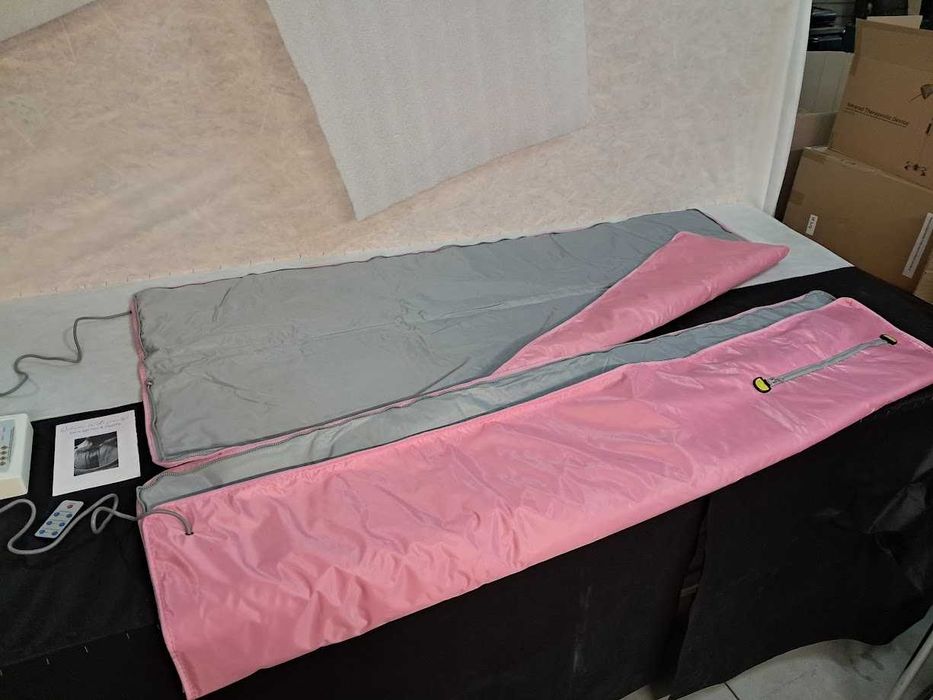 koc rozgrzewający SAUNA modelujący ciało terapia detoksykacy