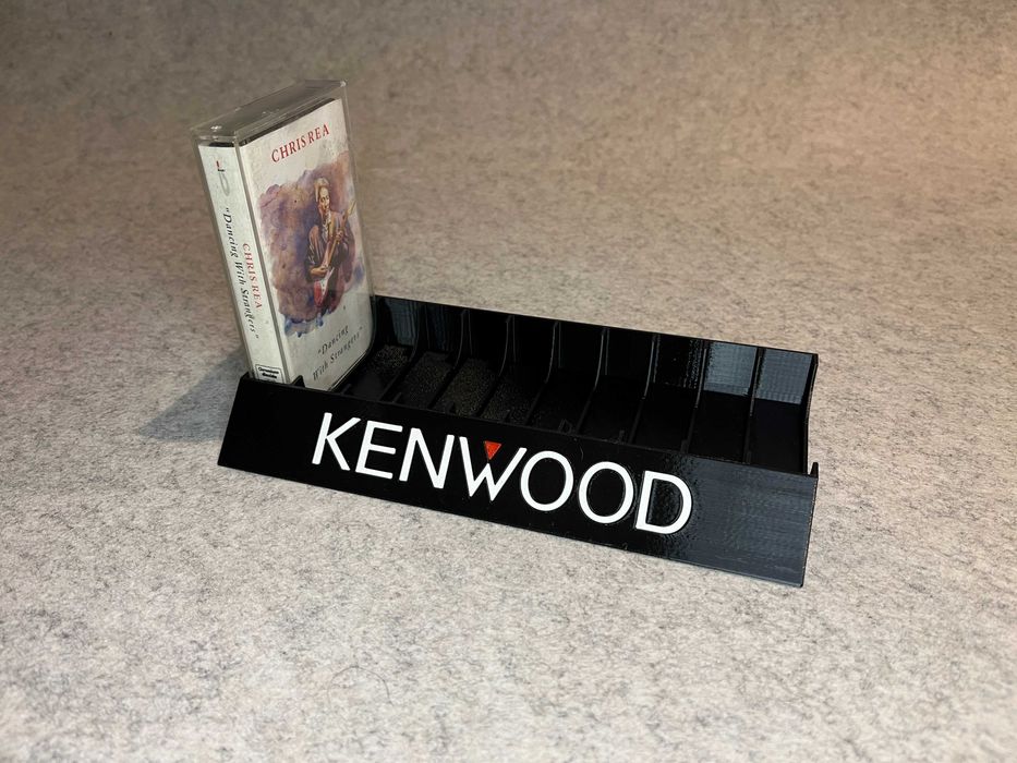 Stojak podstawka na kasety magnetofonowe Kenwood