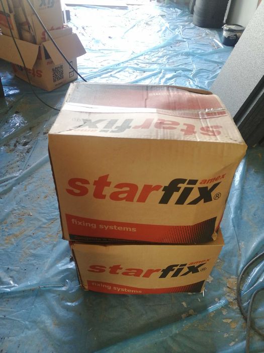 STARFIX kołki do styropianu, Metalowy trzpień (nie plastik)