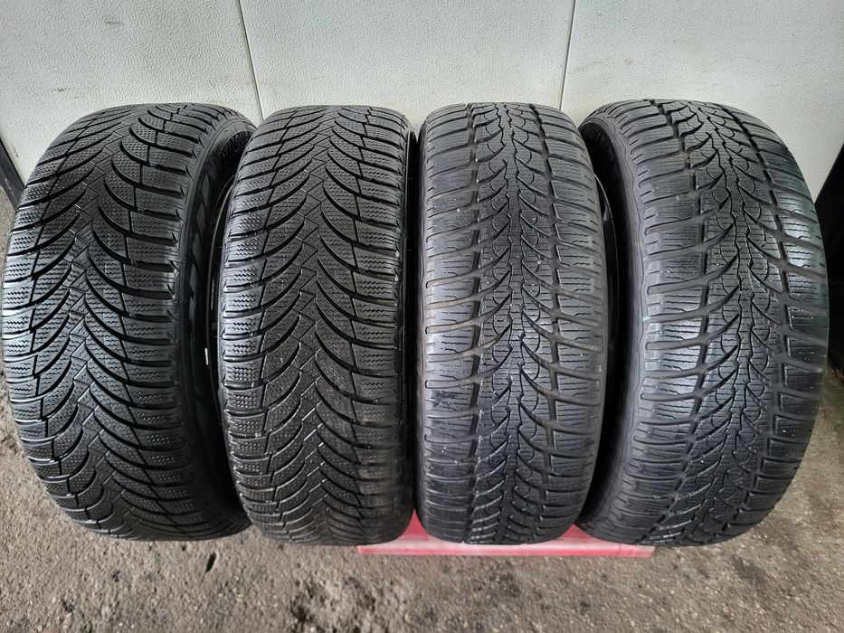 Koła opony felgi 5x112 vw audi 205/55r16 zimowe