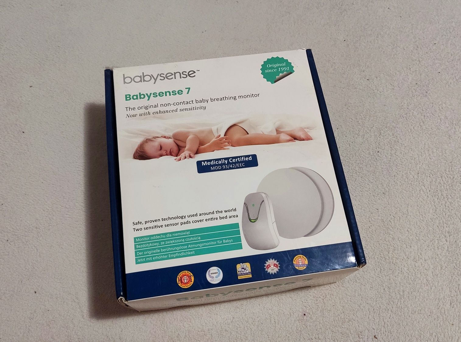 Babysense 7 - monitor oddechu/bezdechu