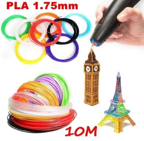 PLA пластик/ для 3D ручки. 20 цветов по 100 метров