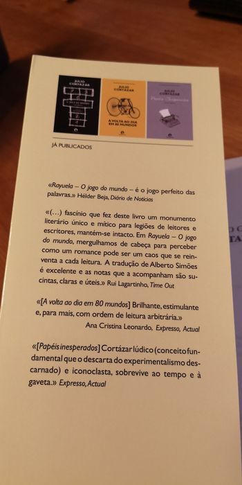 "Gostamos tanto da Glenda", de Júlio Cortazar LIVRO NOVO