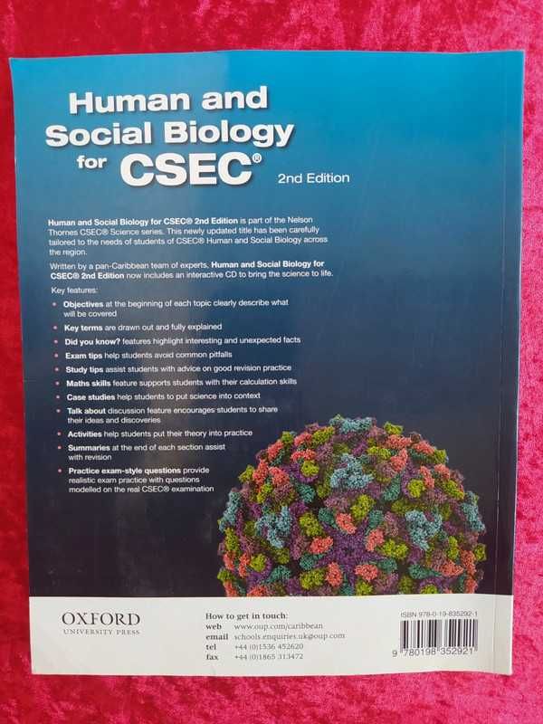 Richard Fosbery - Human and Social Biology for CSEC 2nd edition +CD