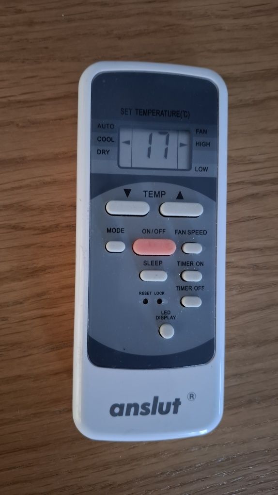 Klimatyzator przenośny pokojowy Ansult 8000btu komplet