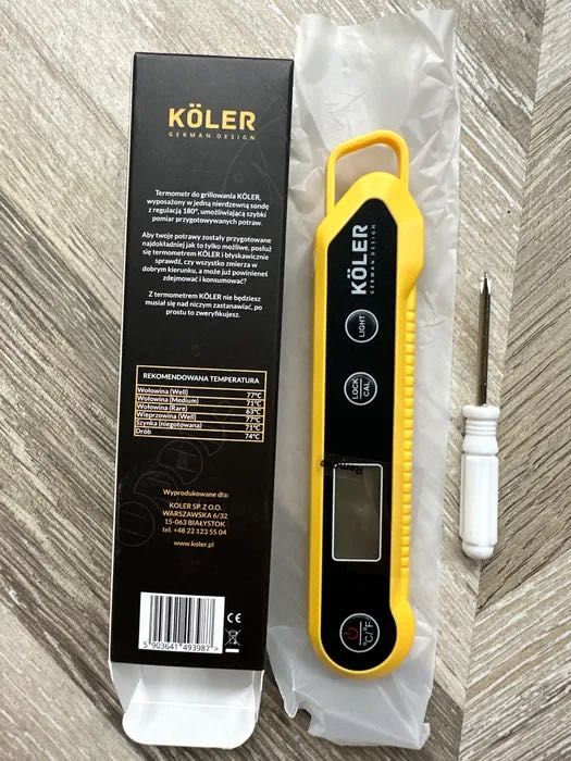 Köler Termometr do grillowania mięs