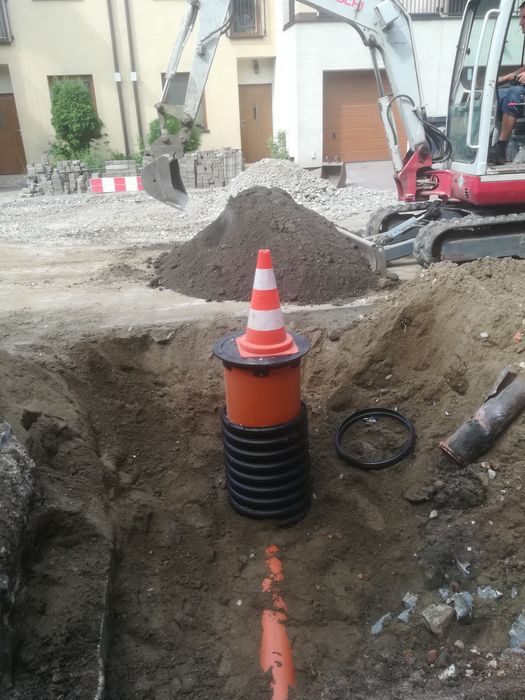 Hydraulik przylacza instalacje naprawy koparka przeciski