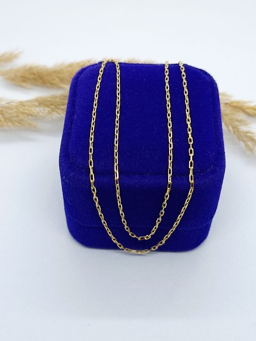 Klasyczny łańcuszek ze złota, złoto pr 585