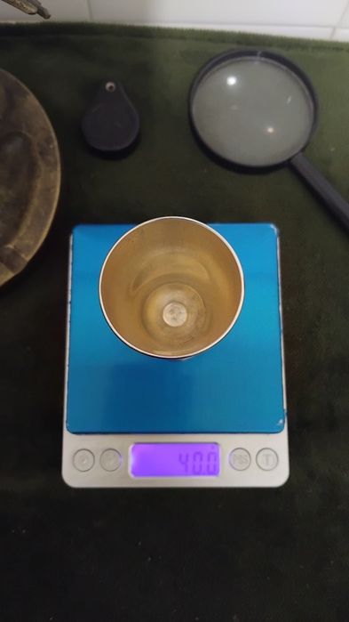 Рюмка серебряная Кубачи