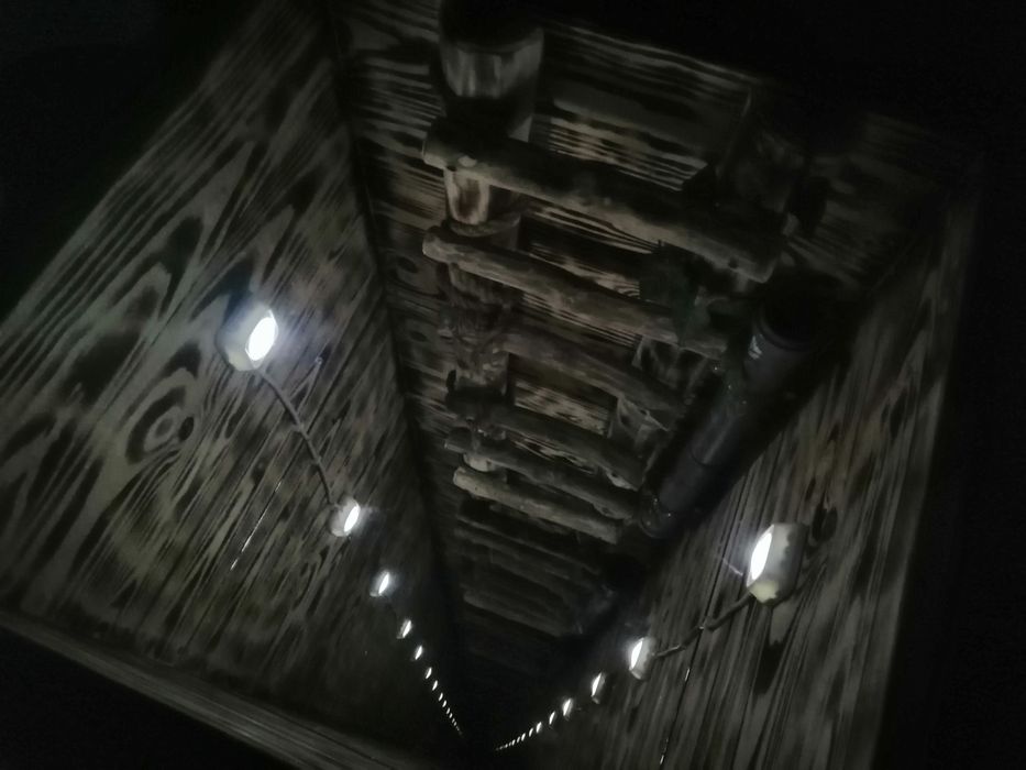 Stolik 3d efekt głębi oświetlenie Led na pilota