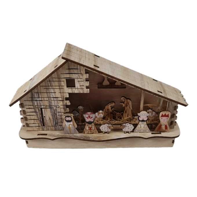 PRESÉPIO NATAL COM LUZ / DECORAÇÃO NATAL REF 17921