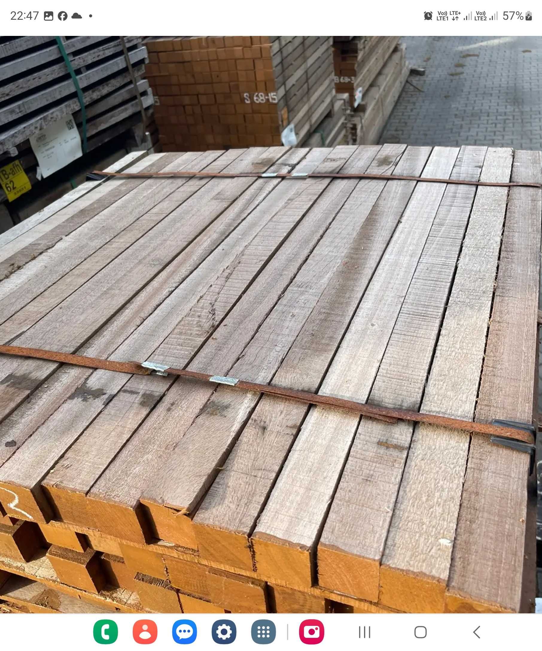 Drewno egzotyczne teak