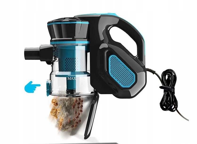 INSE i5 Odkurzacz Pionowy Ręczny Przewodowy Bezworkowy 18kpa 600W