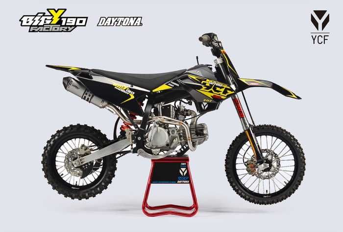 Новий Питбайк YCF Bigy Factory 190 Daytona MX XL в Арт мото Житомир