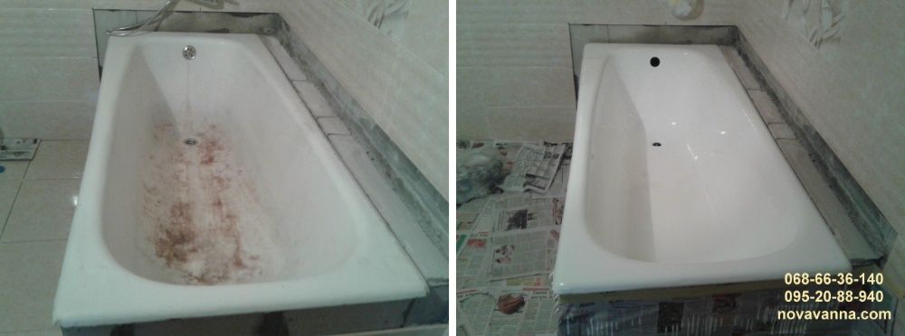 Реставрация ванн ЧЕРКАССЫ. Восстановление ванн Черкассы и область