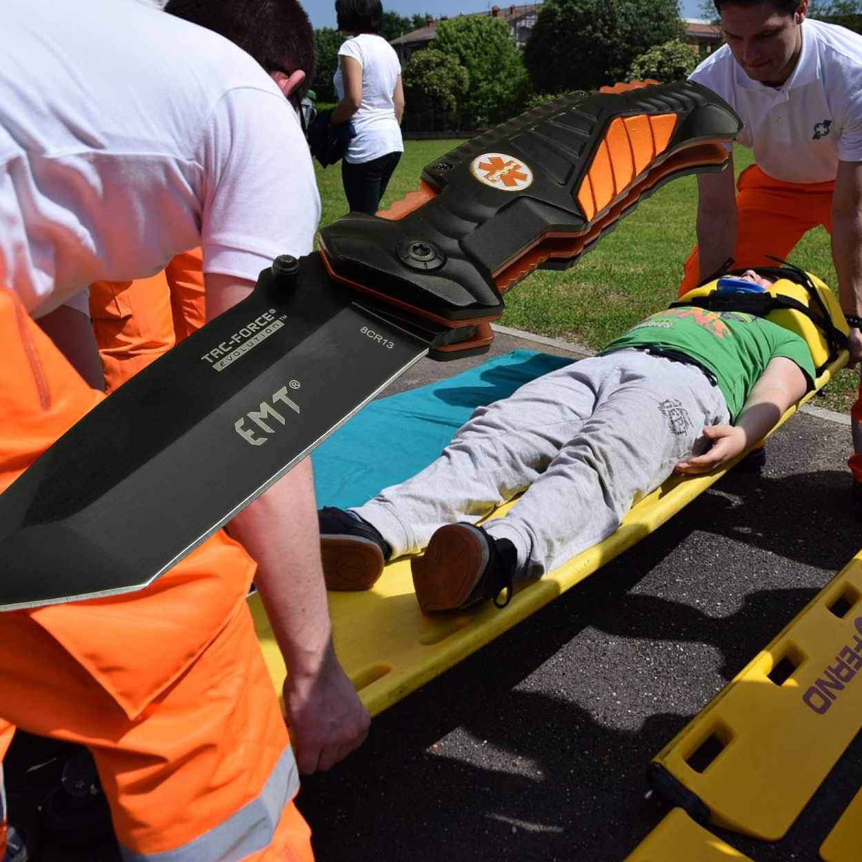 NÓŻ Ratowniczy USA Tac-Force Evolution Tanto TFE-A028T-EM
