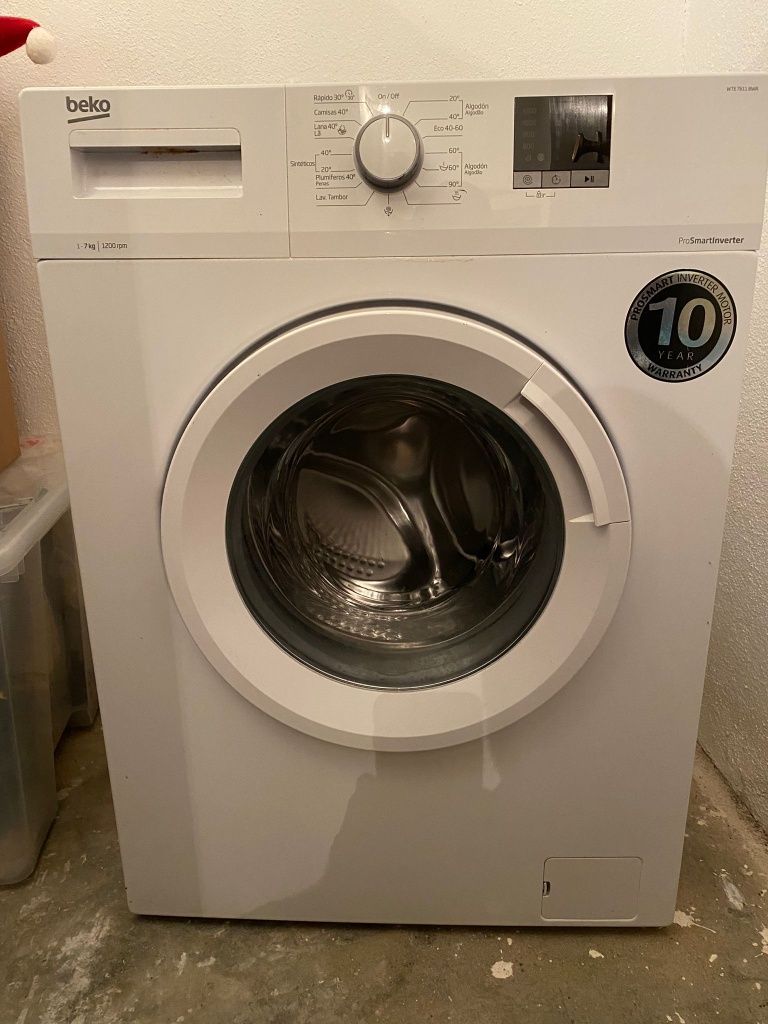 Máquina lavar roupa Beko 7kg