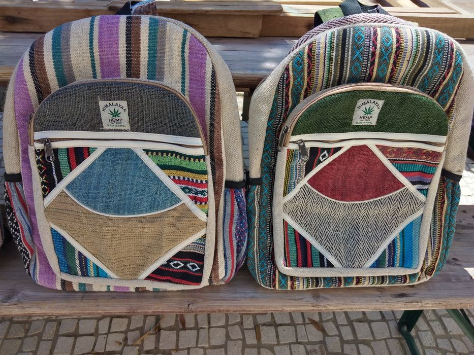 Mochila Cânhamo 100 % NATURAL (HEMP)