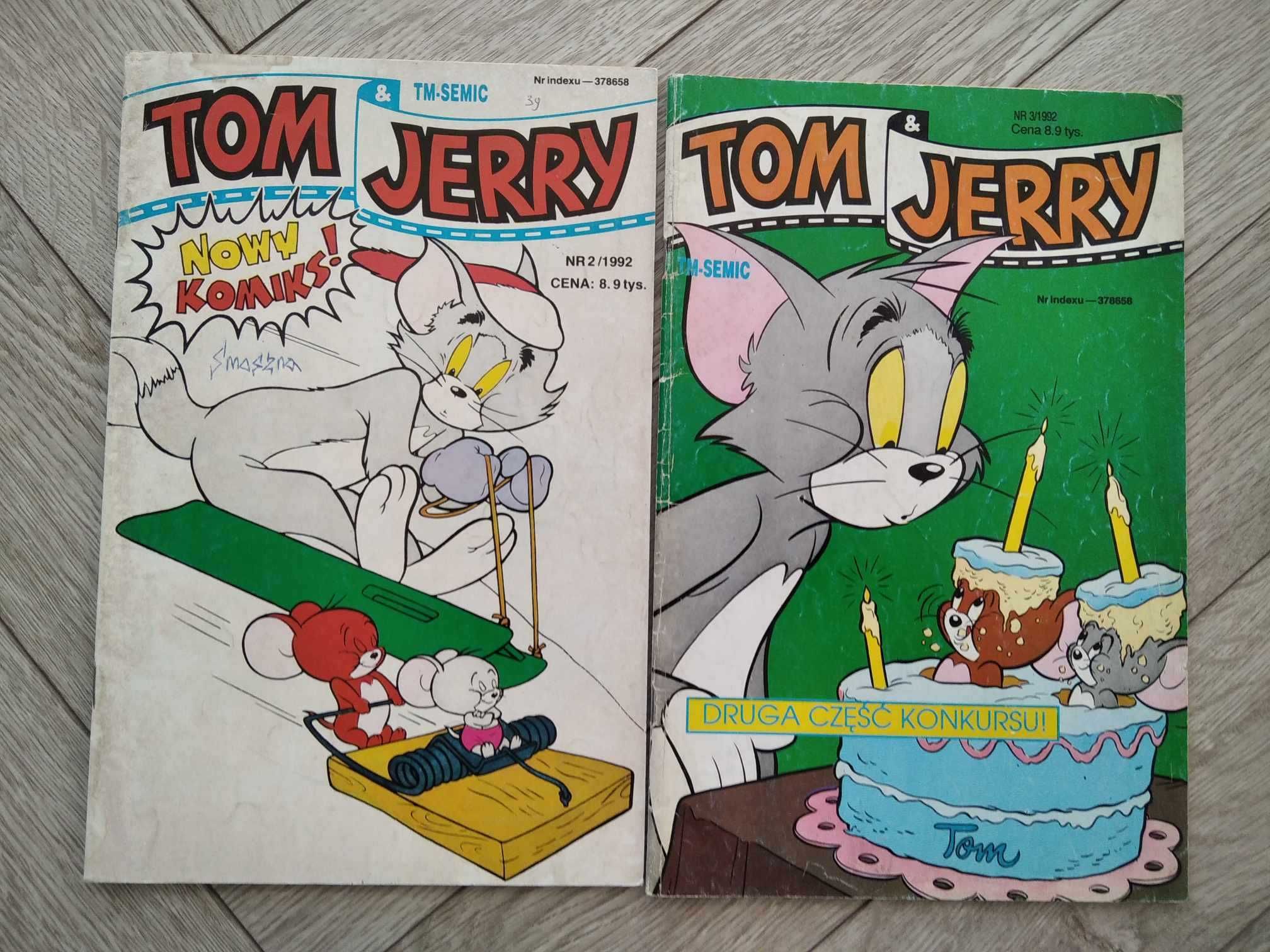 Tom & Jerry 92 96, TM-Semic, 8 szt.